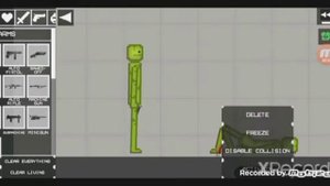 как вставить оружие в игре (Melon Playground)