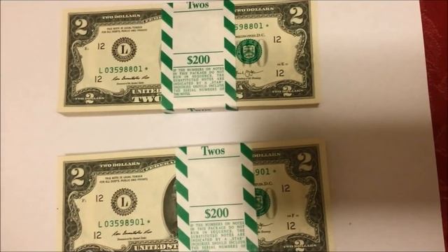 200 CONSECUTIVE # $2 STAR BILLS NEW AND UNCIRCULATED!! AN EXTREMELY RARE FIND !! смотреть онлайн