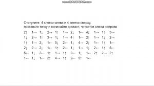 Математика 2 класс  Графический диктант