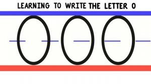 Write the Letter O