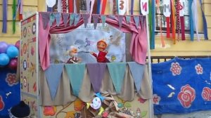 Масленица ! Детский кукольный театр. Петрушка!