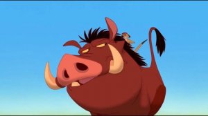 The Lion King. Король лев. Тимон и Пумба находят Симбу.
