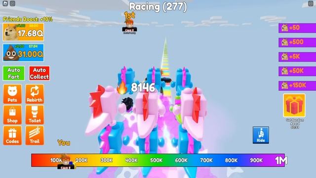 КТО СИЛЬНЕЕ ПУКНЕТ ЧЕЛЛЕНДЖ в РОБЛОКС от НУБА до ПРО смотреть онлайн