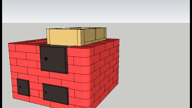 Кирпичная печь Шведка с регистром водяного отопления. Подробное описание кладки и смета печи Шведка