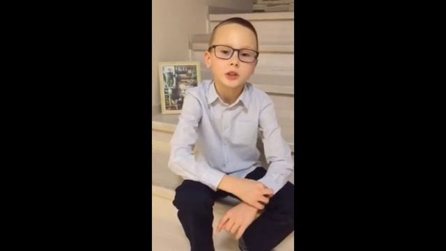 Попов Егор Денисович, 8 лет, С. Чёрный 'Как кот сметаны поел' смотреть онлайн