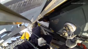 Замена витражного стеклопакета / Replacement glazing