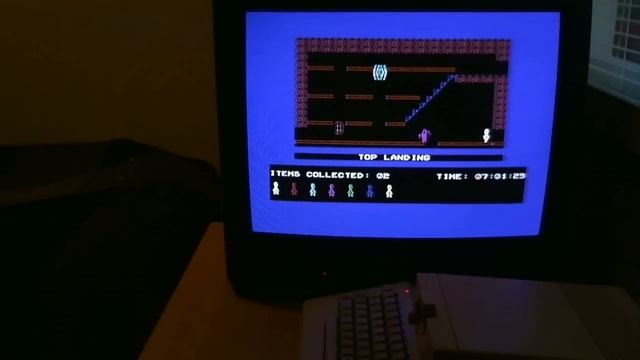 Jet Set Willy on a Commodore 64 with commentary