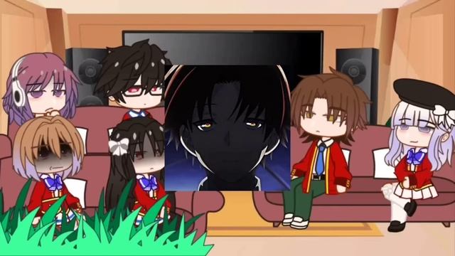 Classroom of the elite react to ayanokoji kiyotaka||Gacha club|| смотреть онлайн
