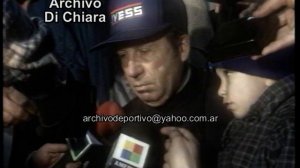 Declaraciones del entrenador Carlos Griguol 1996 UG-1925 DiFilm