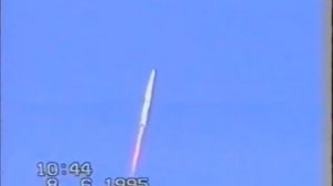 Запуск ракеты Циклон 8 июня 1995