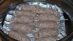 Люля-кебаб в аэрогриле