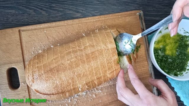 Чесночный ХЛЕБ с зеленью. Гренки с чесноком. Ленивые пампушки с чесноком за 20 минут
