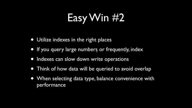 Performance Tuning Tips with Wakanda