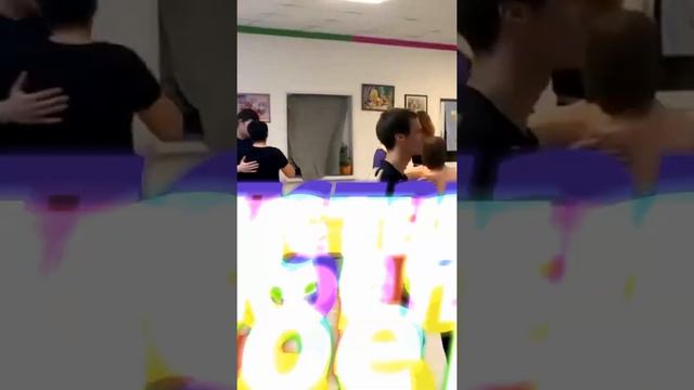 Поздравляем мужчины- партнёров по танцам- с праздником! смотреть онлайн