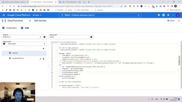 Google Cloud Functions + Cloud Scheduler: How analysts can send automated alerts via Slack or email смотреть онлайн