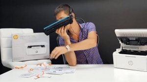 МФУ HP LASERJET PRO MFP M28A, Видео обзор картридж CF244A