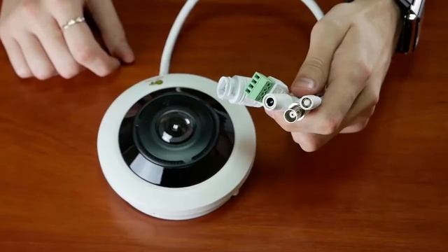 Распаковка панорамной камеры Partizan IPF-5SP 1.0. FishEye IP камера на 5 мегапикселей.