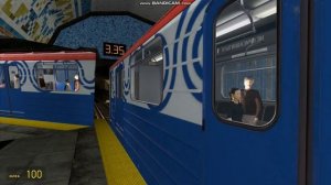 Парад поездов Московское метро в Гаррис моде От Ретропоезда до Москвы (Гаррис мод Метрострой)