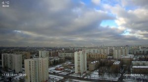 Город в окне / Gorodvokne.ru / Панорама Москвы Таймплапс 151217