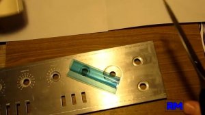 Накатка фоторезиста на дюралюминиевую панель