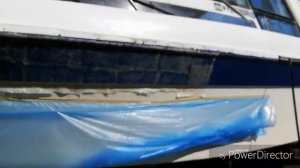 Ремонт стеклопластикого корпуса катера yamaha fr26