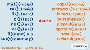 Румынский язык Урок 13 Глаголы 2,3 спряжения