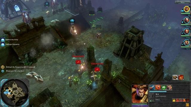 WH40K Dawn of War II - Defend the Generators смотреть онлайн