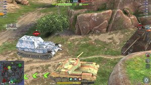 WoT Blitz M41 Bulldog один из самых шустрых