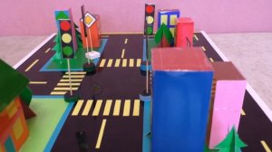 DIY Макет Правила дорожного Движения СВОИМИ Руками Поделка