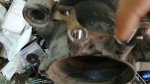 Fiat Ducato  поворотный кулак восстановление резьбы под крепление шарового