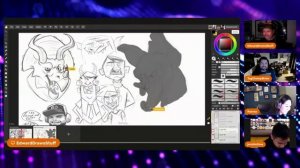 Art Pizza Podcast : Episode 11: Ways To Improve Your Art ( LIVE Magma Studio Drawing Jam)