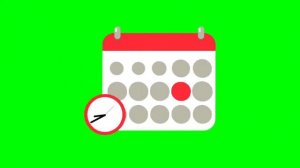 Футаж календарь