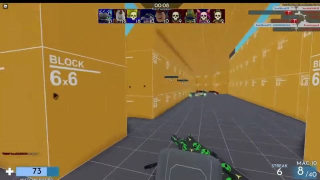 Арсенал но играю с другом. Arsenal ROBLOX.