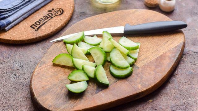 Салат Зелененький с брокколи