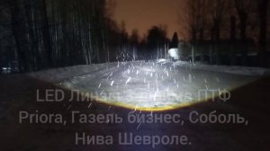 LED линзы 3 дюйма ПТФ Priora, Газель бизнес, Соболь, Нива Шевроле.