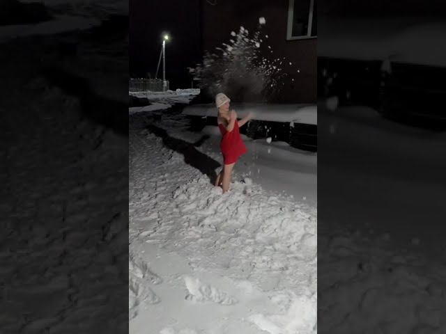ЖУТЬ! Как холодно! Закаливание и баня.