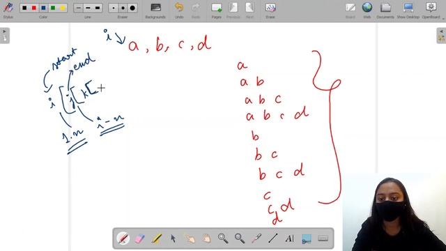 Subarrays of an array | Module : Basics of programming | In Hindi | Python | Video_20