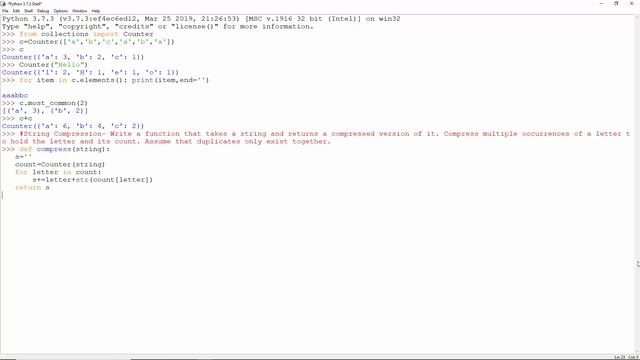 Python Counter Practical смотреть онлайн