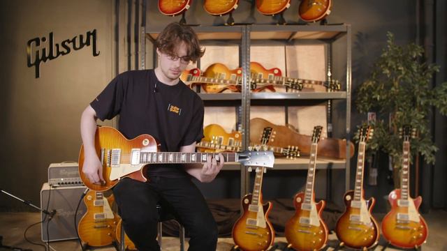 Gibson Custom Shop | Handpicked Late 50's Les Paul Reissue Ice Tea VOS | #GG025 смотреть онлайн