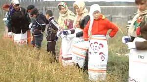 Процесс посадки и обработки льна - Обряд  Перворучня (13)