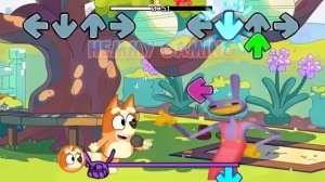 [SWAP] FNF NEW Amazing Digital Circus v2 vs Bluey, Bingo & Mackenzie Sings Can Can