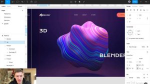 Figma & Spline 3D - 4 Создание концепции дизайна в Фигма