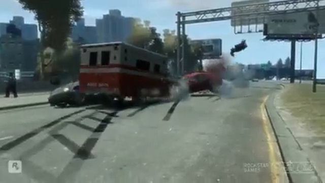 GTA 4 - Funny Things 1 [HD] смотреть онлайн