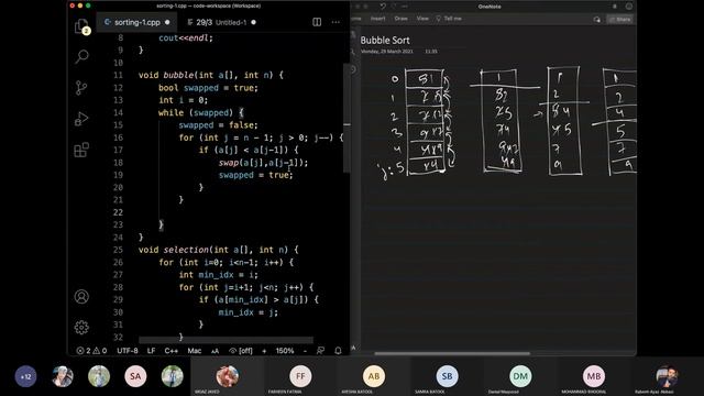 Time Complexity Analysis - 19 - Bubble Sort - Implementation смотреть онлайн