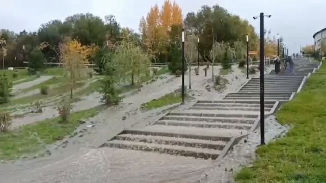 50 оттенков журчания прорванной канализации в центре Волгограда смотреть онлайн