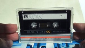 Denon DX1/90 распаковка. #cassetteunpacking#audiocassette