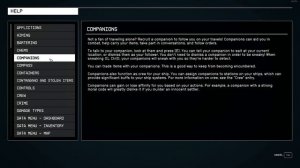 Starfield has an In-Game Instruction Manual