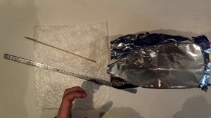 Как запаять надутый полиэтиленовый пакет.