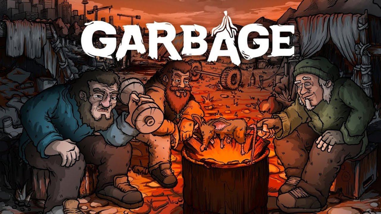 GARBAGE #4  Бомжи качаются. Баланс Еды восстановил. Нанял тренера