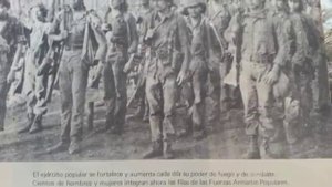 Bandera rosa y La Joven Guardia, cantadas por Salvador Cayetano Carpio